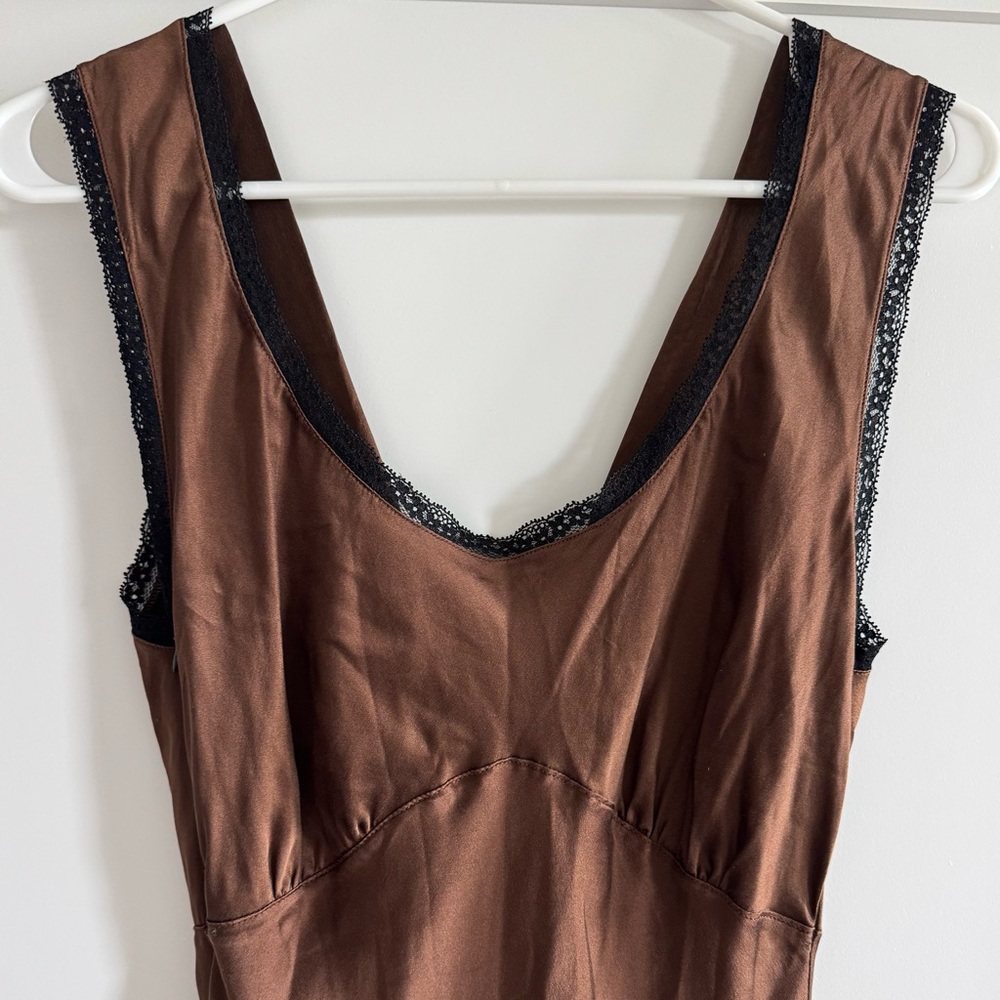 SILK Cherry St. Slip Dress - Picture 3 of 12